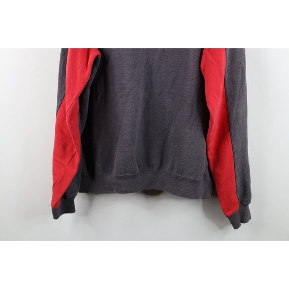 Vintage Y2K Mens Medium Faded Spell Out Ohio State University Hoodie Sweatshirt - Picture 13 of 13